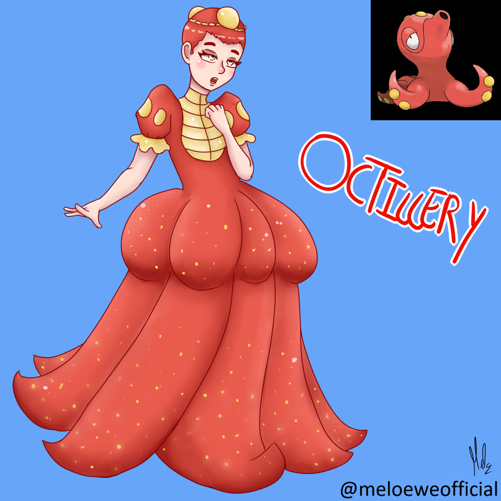 Octillery (Gijinka)