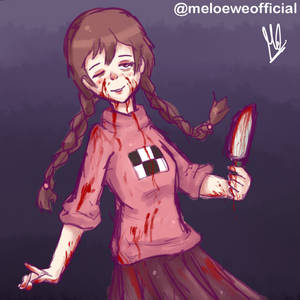 Madotsuki with her knife