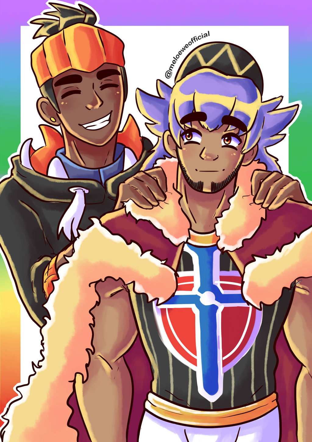 Raihan x Leon by Meloewe on DeviantArt