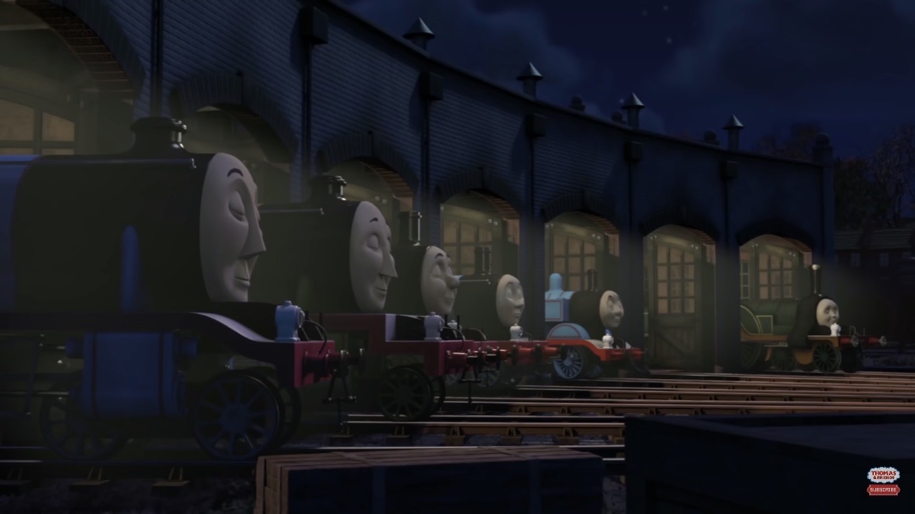 Sleep Less Thomas Peaceful Sleeping by ETBlack3333 on DeviantArt