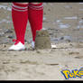 Latias - I made you a sand castle