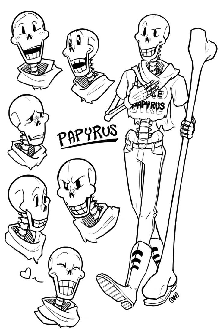 Pappyrus Drawing Papyrus Doodles by avsaroke on DeviantArt
