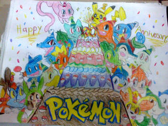 Happy (late :P) 20th Anniversary, Pokemon!