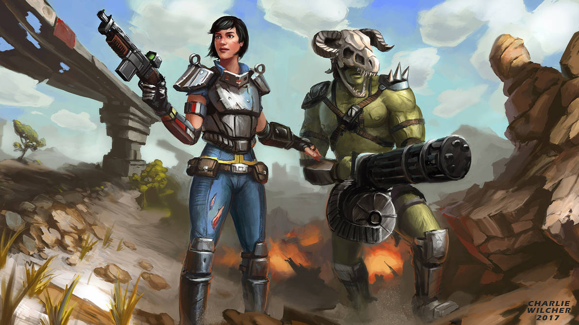 Fallout Wastelanders by CharlieWilcher on DeviantArt