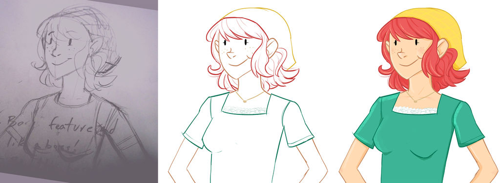 Process Drawing by the-lazy-artisan on DeviantArt