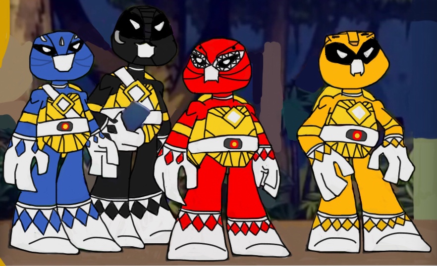 Turtle Rangers Head TMNT Half Shell Heroes: Turtle Rangers variant by calmoose415 on DeviantArt