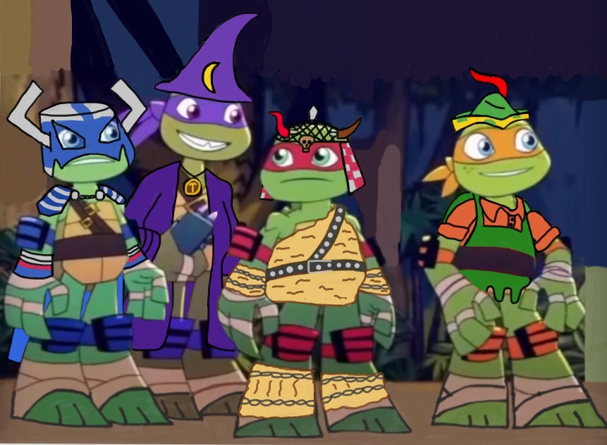 TMNT Half Shell Heroes: LARP variant by calmoose415 on DeviantArt
