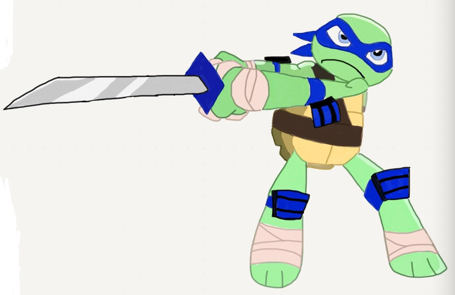 TMNT Half Shell Heroes Leonardo by calmoose415 on DeviantArt