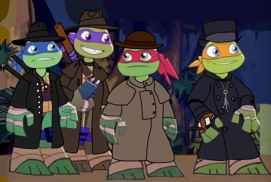 TMNT Half Shell Heroes: Monster Hunters Redone by calmoose415 on DeviantArt