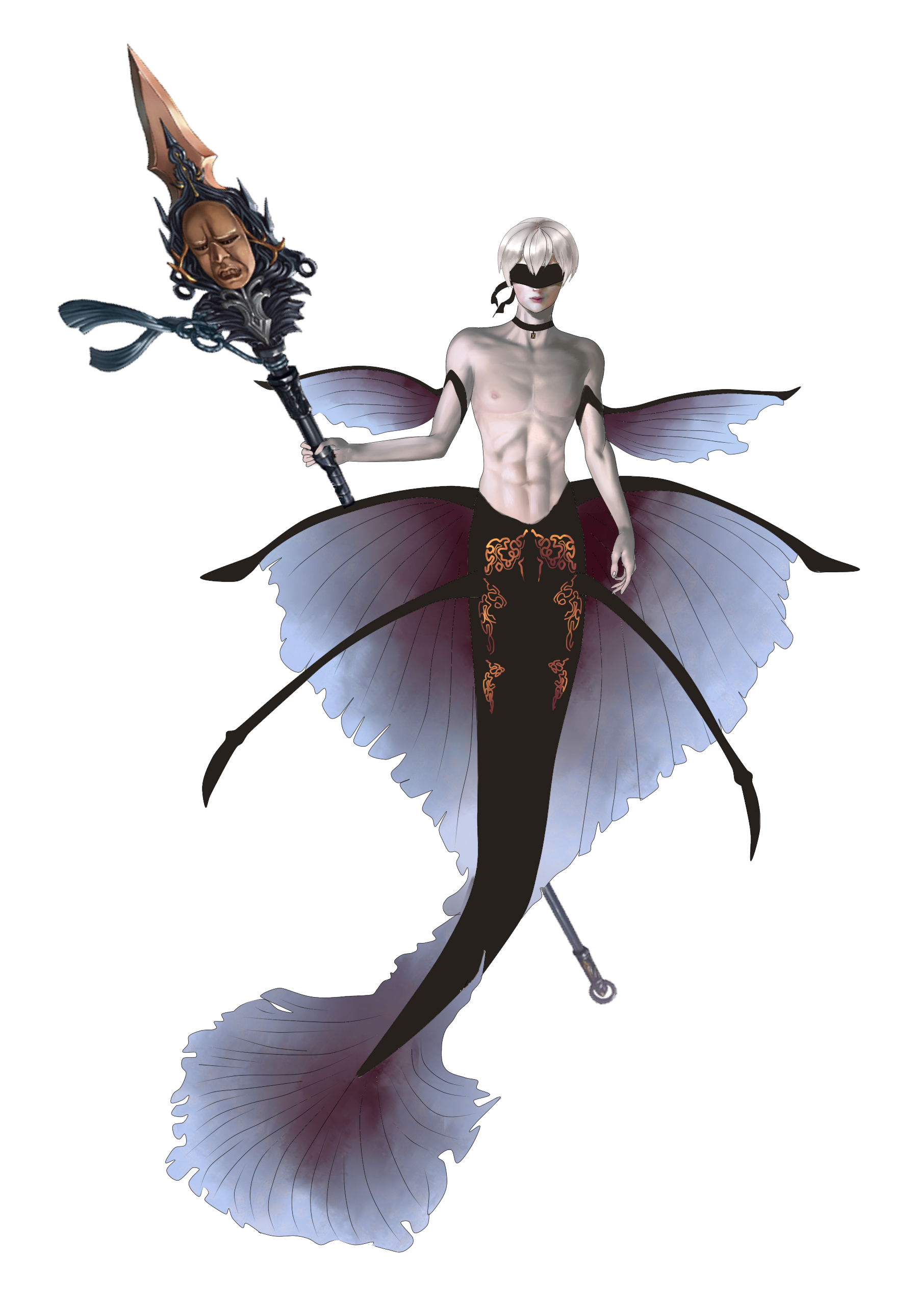 Merman design for the contest by MariettaSuccess on DeviantArt