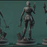 Tomb Raider Commission sculpt