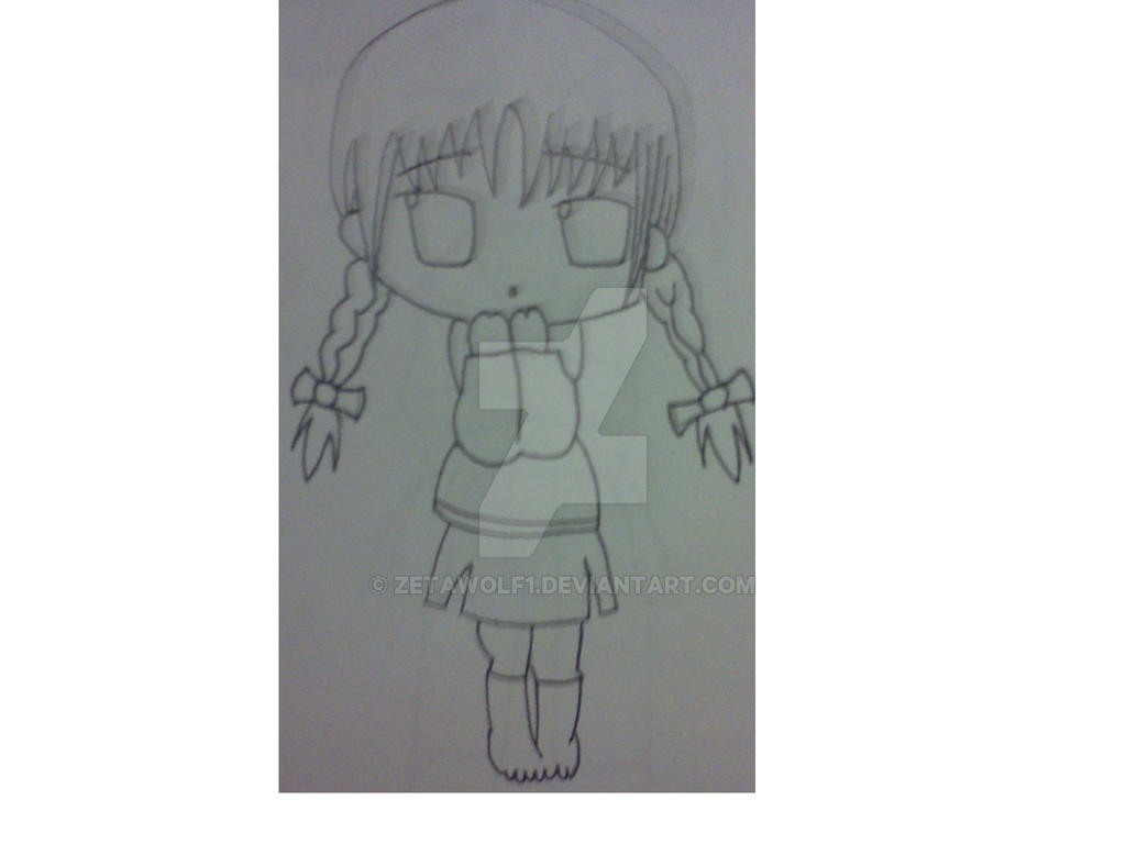 Chibi Base Scared Scared Chibi by ZetaWolf1 on DeviantArt