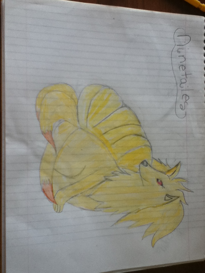 Ninetales Drawing