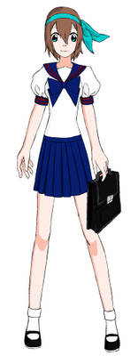 Izumi Nakashima school clothes