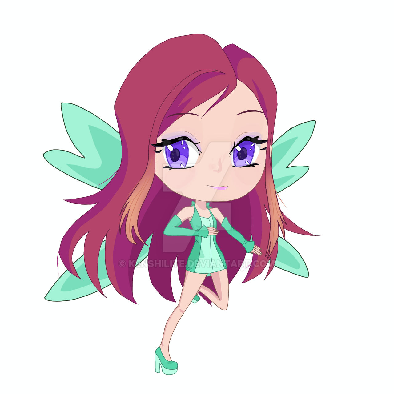 Chibi Roxy Winx Roxy Chibi Magic Winx by Kenshilite on DeviantArt