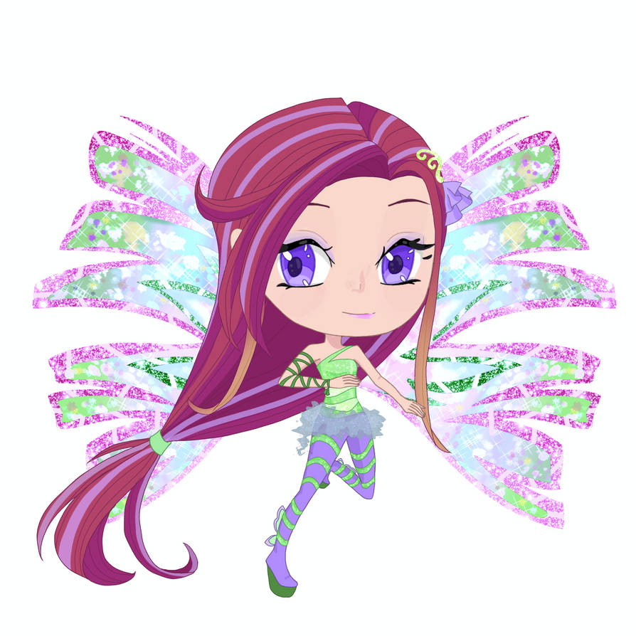 Chibi Roxy Winx Roxy Chibi Sirenix by Kenshilite on DeviantArt