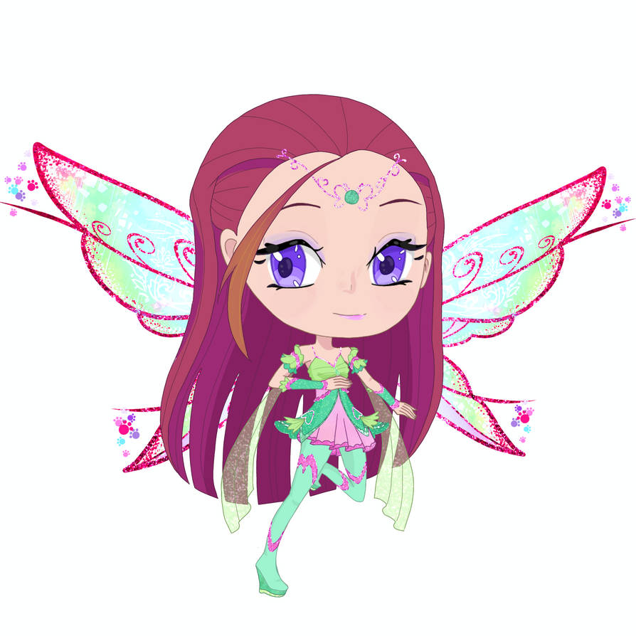 Winx Roxy Chibi Bloomix by Kenshilite on DeviantArt