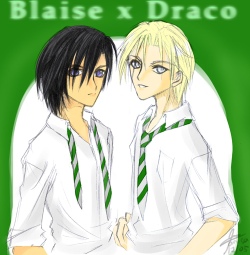 ohthecrapness: Blaise x Draco