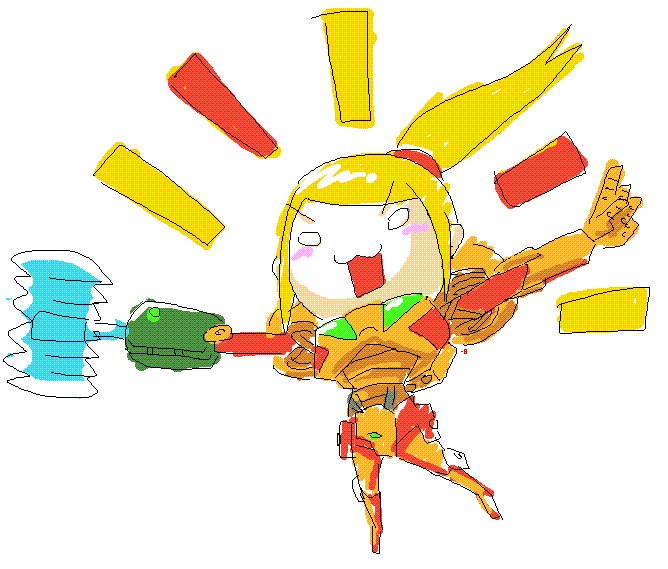 go samus by chtkghk on DeviantArt