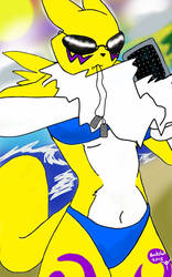 Swimsuit Renamon