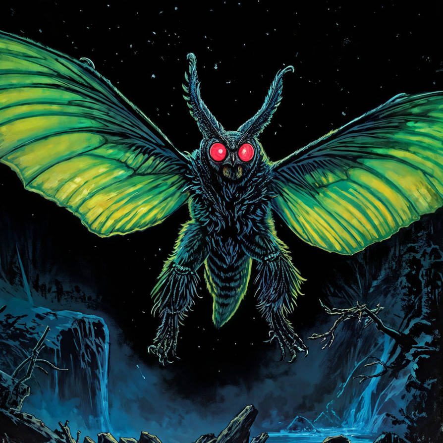 Mothman by Buzatron on DeviantArt