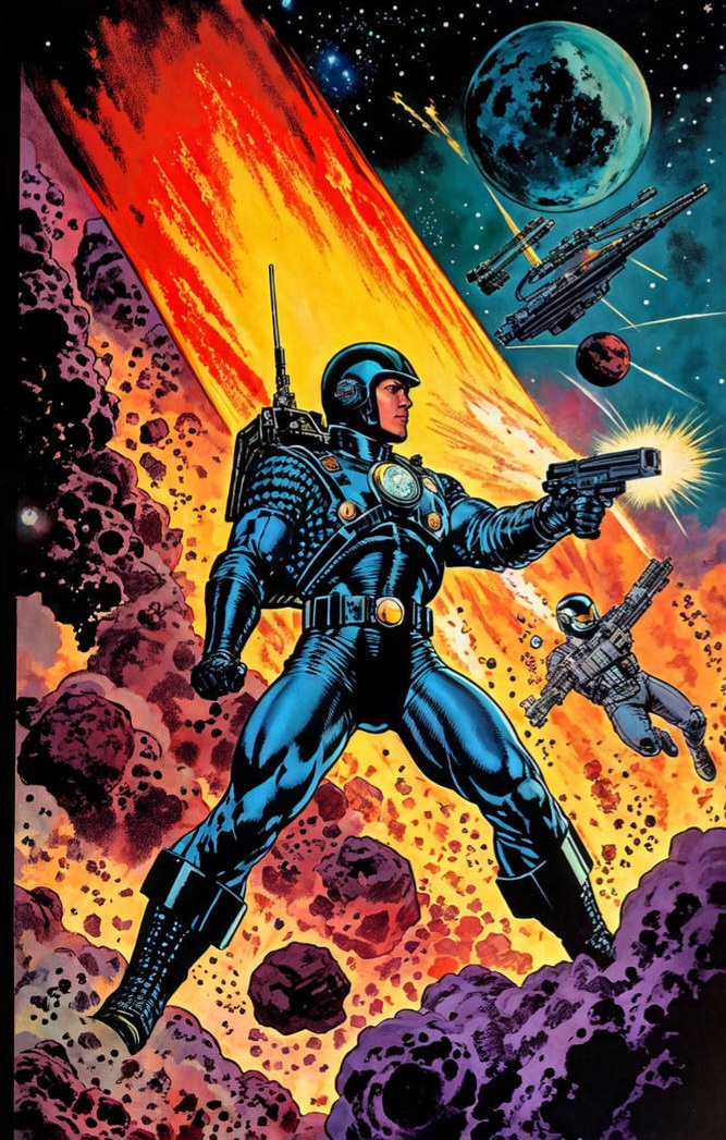 Subatomic space commandos