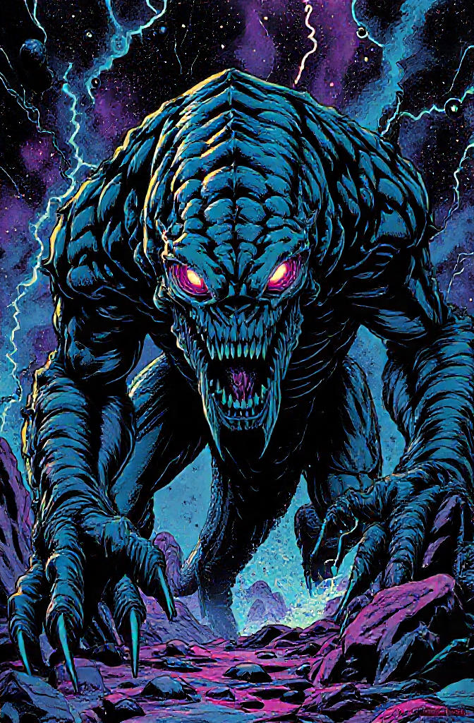 The Interdimensional Oasis creature by Buzatron on DeviantArt