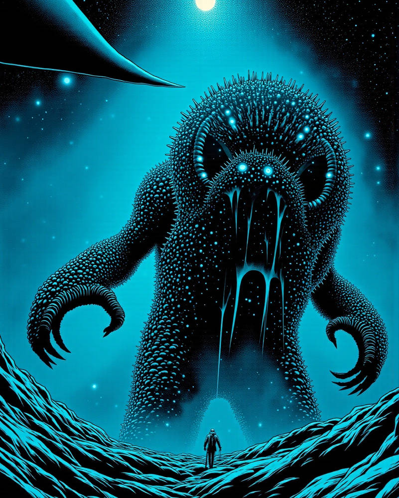 The Interdimensional Oasis creature by Buzatron on DeviantArt