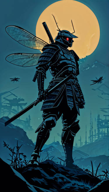 Insectoid Samurai Series~ Dragonfly