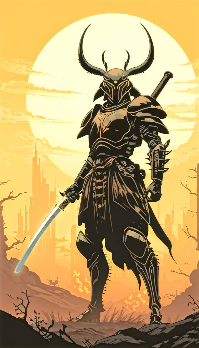 Insectoid Samurai Series~ Stag beetle by Buzatron on DeviantArt