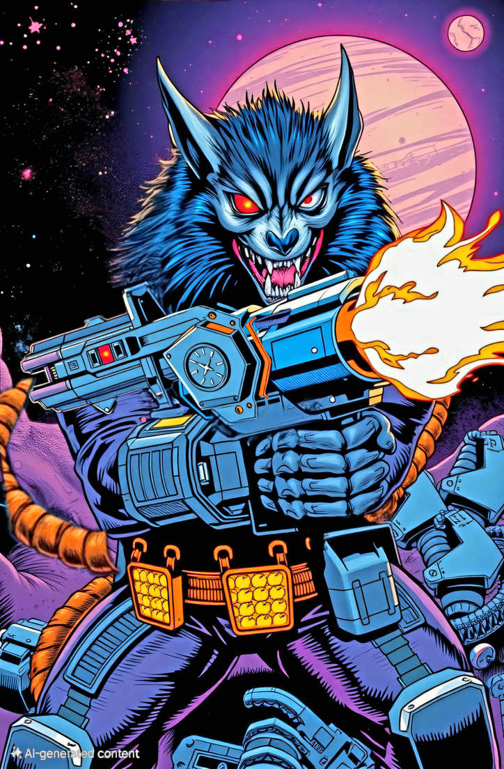 Drawing Commando Space Werewolf space commando by Buzatron on DeviantArt