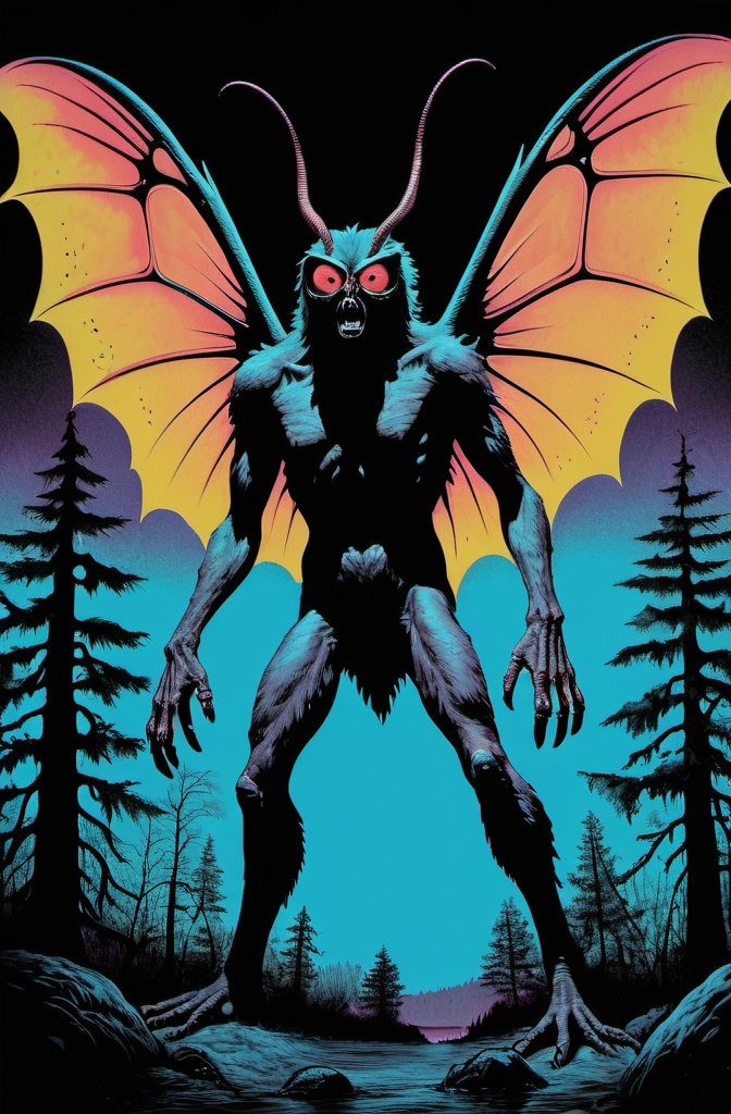 cryptid ~ Mothman series by Buzatron on DeviantArt
