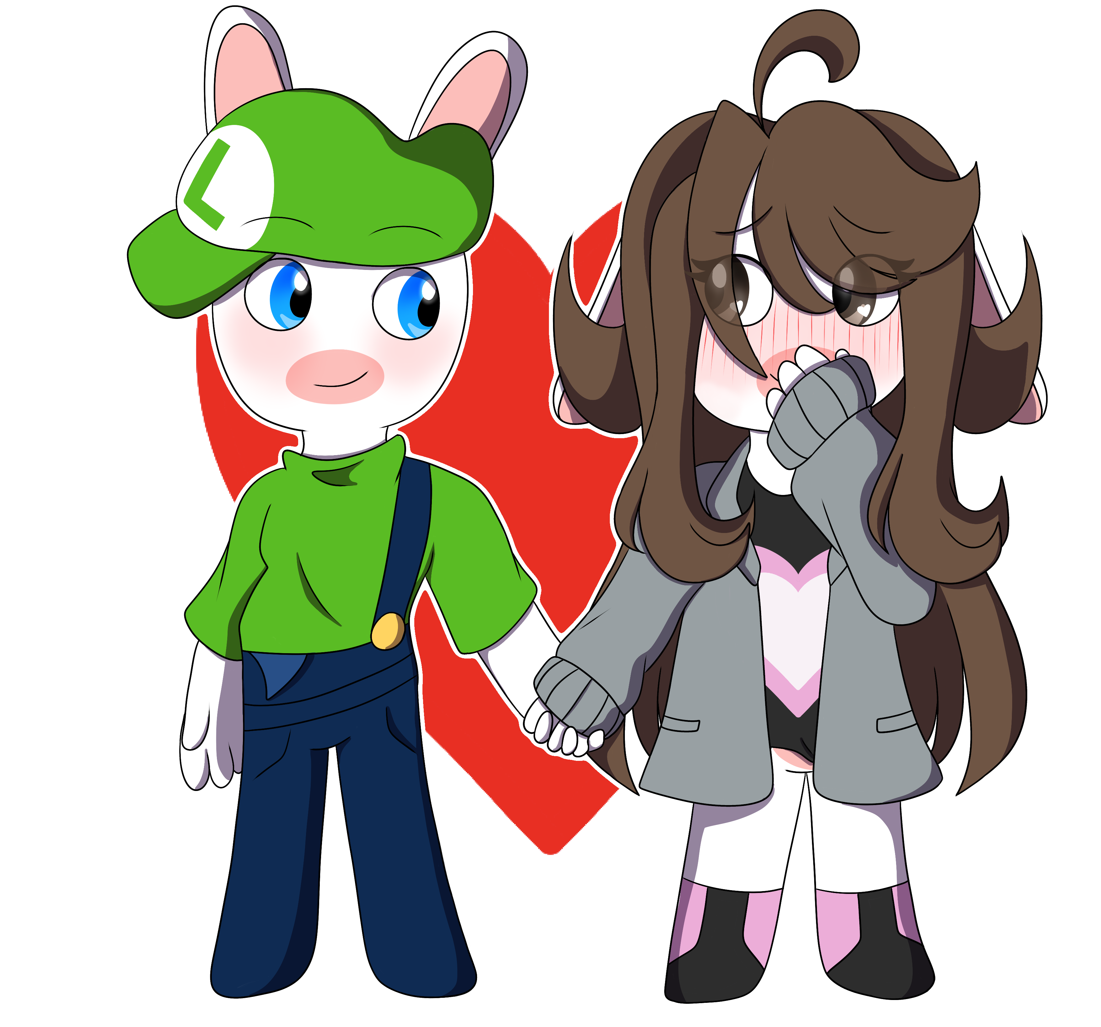 Rabbid Love by Ch0c0Art1st on DeviantArt