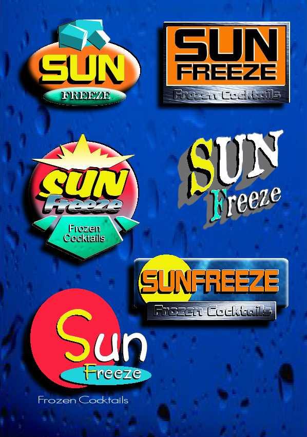 Sunfreeze Concept Logos