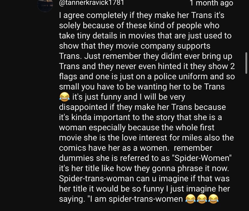 Trans Woman Deviantart Spider trans woman? by Mario34544 on DeviantArt