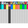 Total Pokemon Alphabet chart