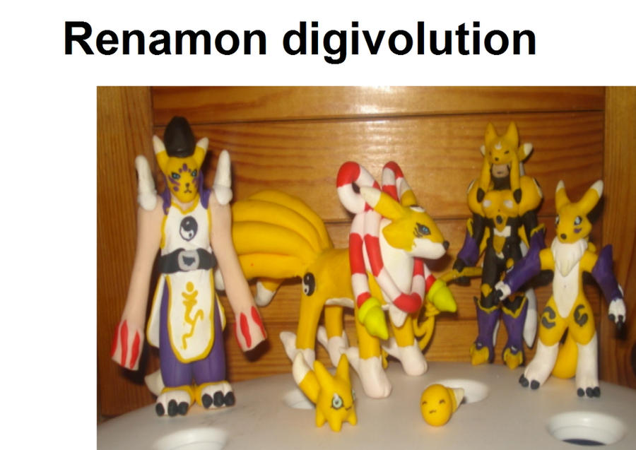 renamon digivolution by wolengel on DeviantArt