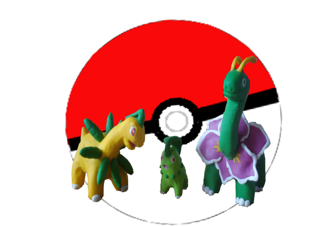 chikorita evolution by wolengel on DeviantArt