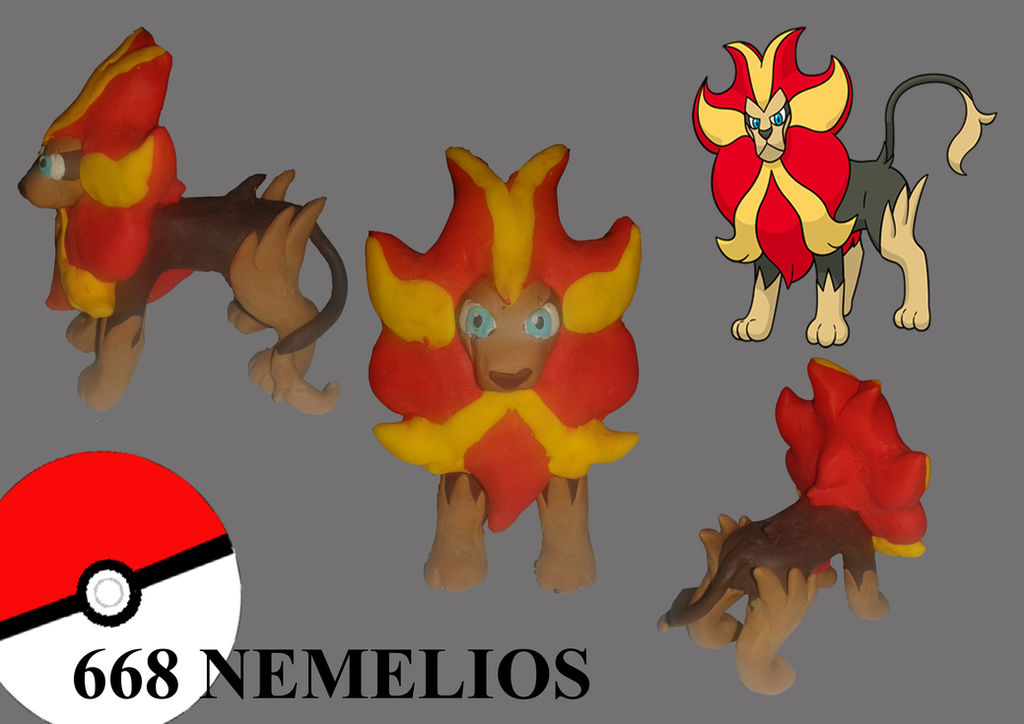 Pyroar Realistic Pyroar male by wolengel on DeviantArt