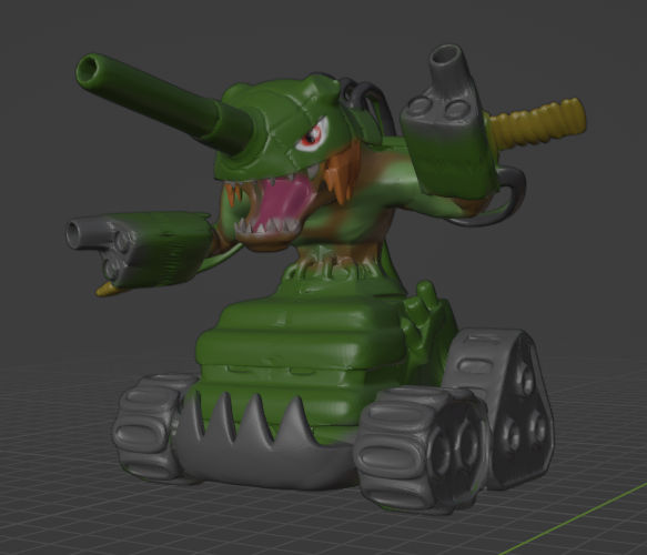 Tankmon Rookie Tankmon by wolengel on DeviantArt