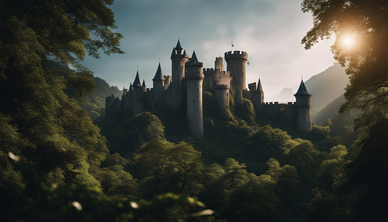 Medieval Fantasy Castle by Dankwar on DeviantArt