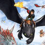 Hiccup and Toothless - HTTYD2 - Cosplay Manip