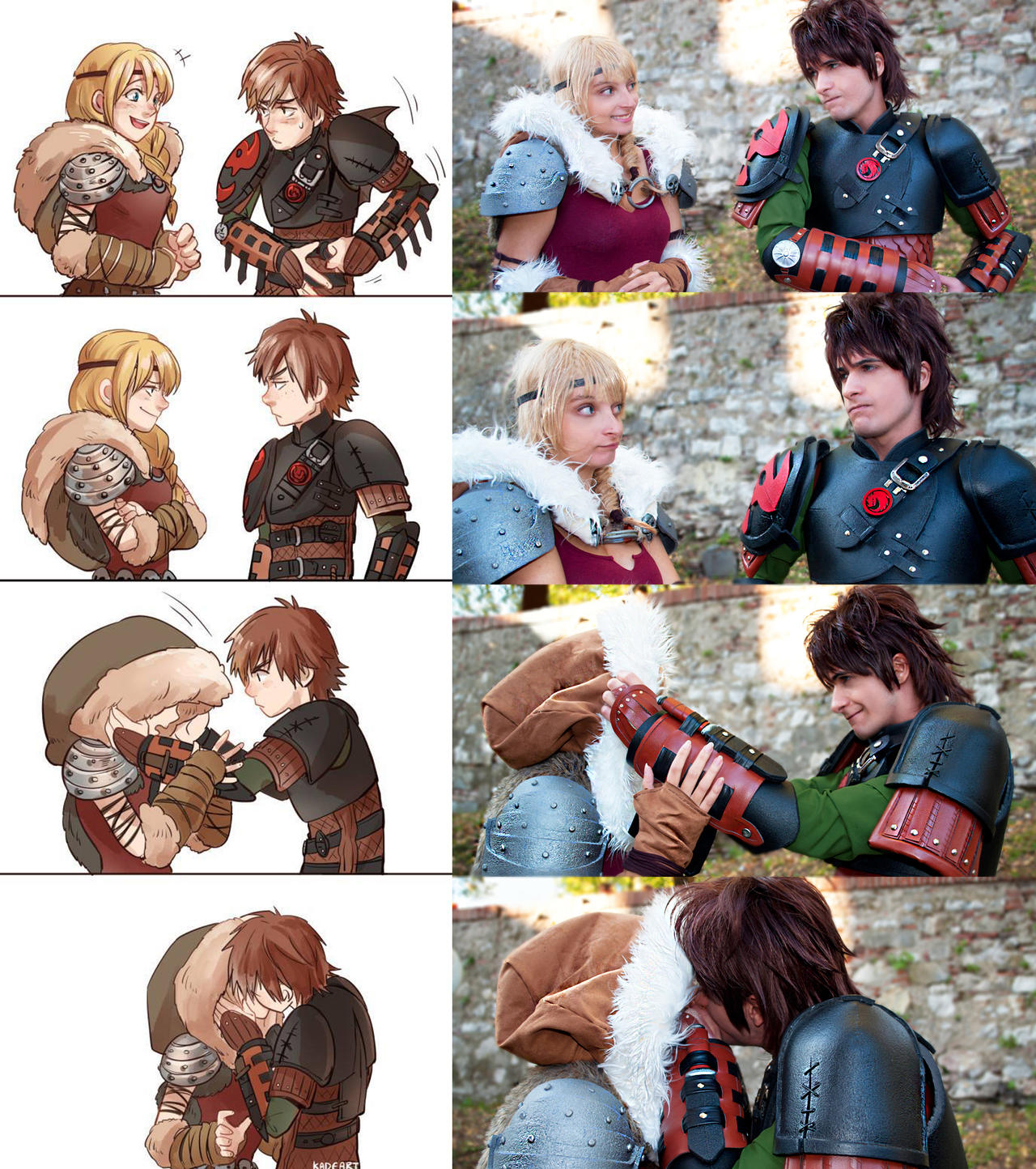 Hiccup And Astrid FANART COSPLAY By AlexanDrake89 On DeviantArt hiccup-and-astrid-fanart-cosplay-by-alexandrake89-on-deviantart