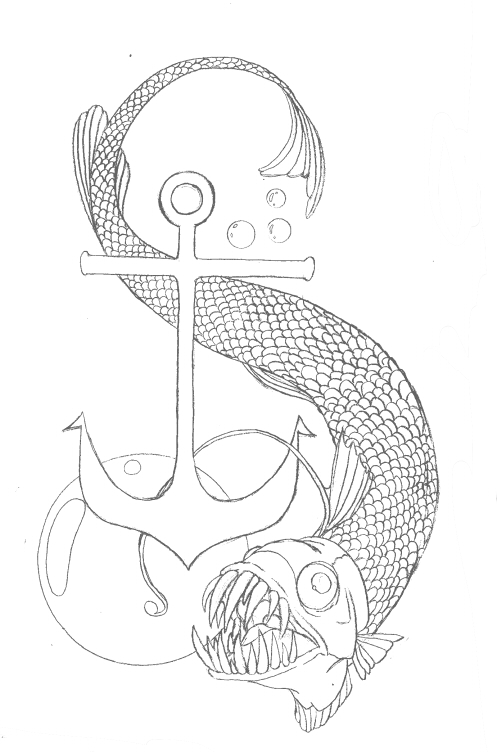 Viper of the Deep Tattoo design