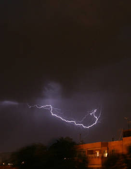 Producto de una tormenta