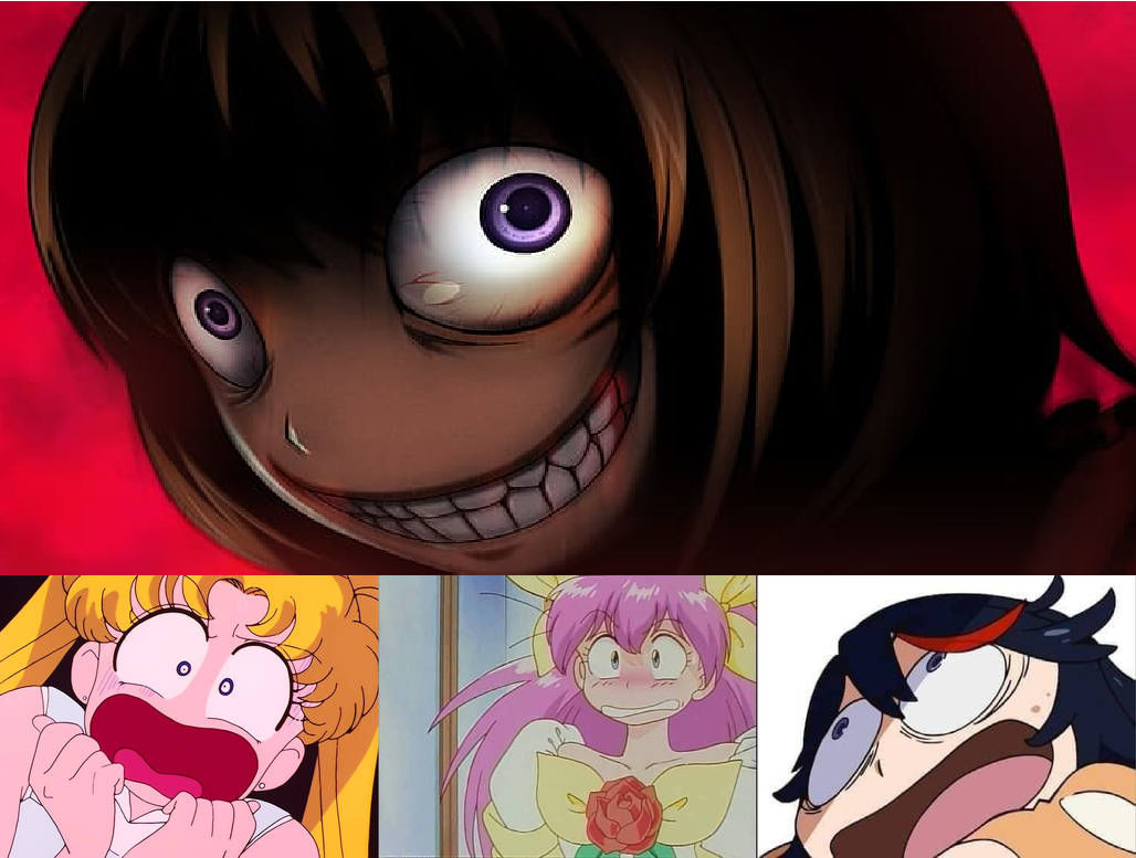 3 Anime girls scared of Maria by FrankensteinPlutie on DeviantArt