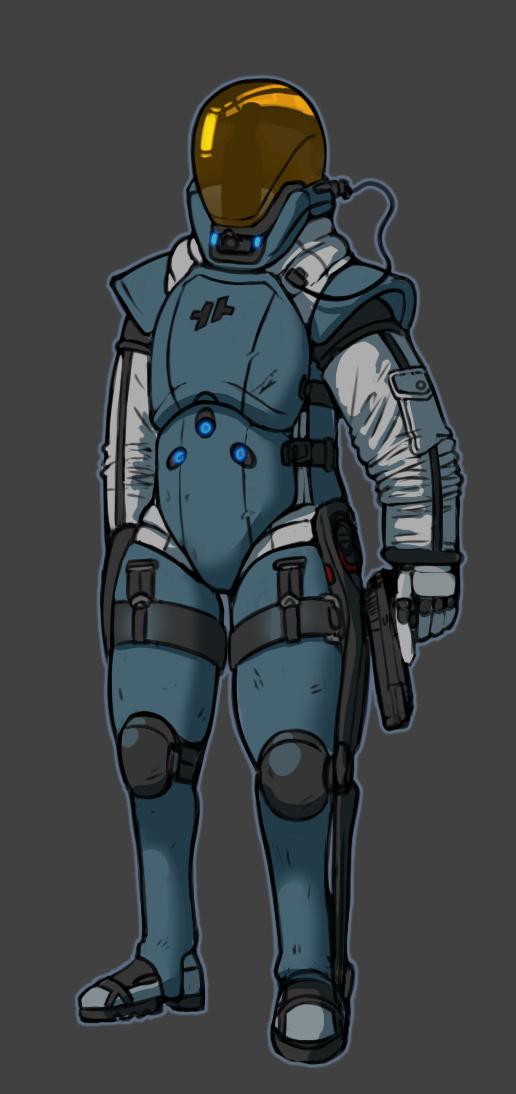Hardsuits Deviantart Heavy hazmat suit - Hardsuit - by Daemoria on DeviantArt