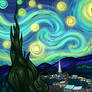 Starry Night reimagined!! Always Alyssa
