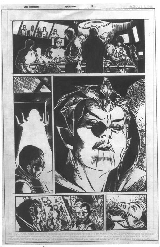My inks over Jimmy Cheung's Pencils
