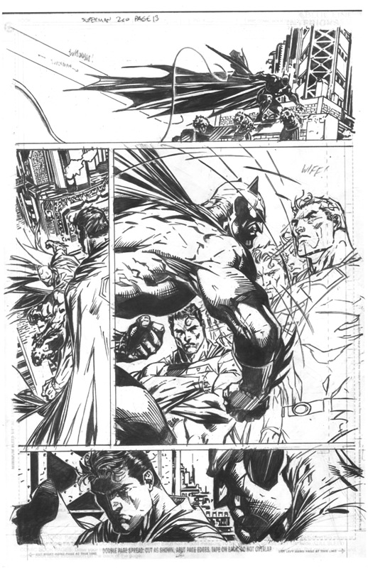 Jim Lee Pencils inks by me